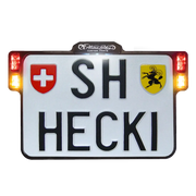 Heinz Bikes All-in-one 2.0 License Plate Holder - Black