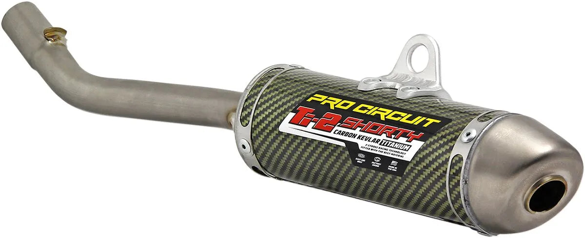 Pro Circuit Ti-2 Lyddæmper - Titanium & Carbon Fiber