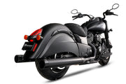 Rinehart Racing Dbx40 4" Slip-on Lyddæmpere Til Indian