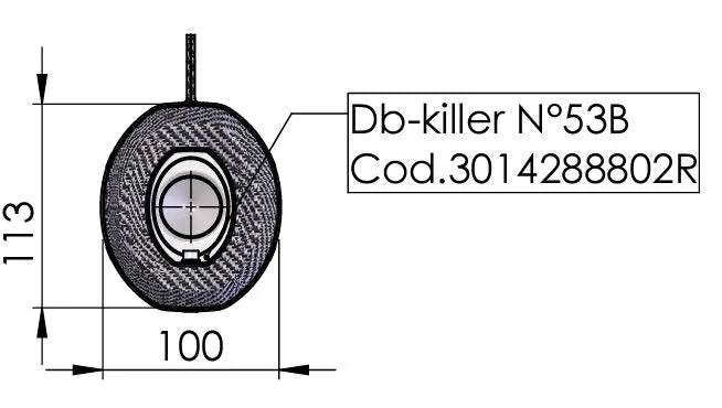 Leovince Db Killer Indsats - Reducer Udstødningsstøj