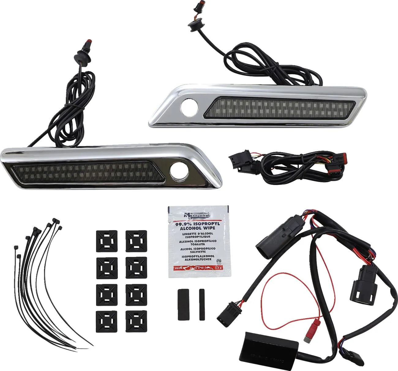 Custom Dynamics Saddlebag Latch Led Accent Lights