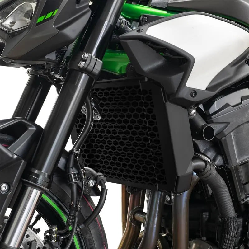 Zieger Pro Radiator Cover For Kawasaki Z900 - Black