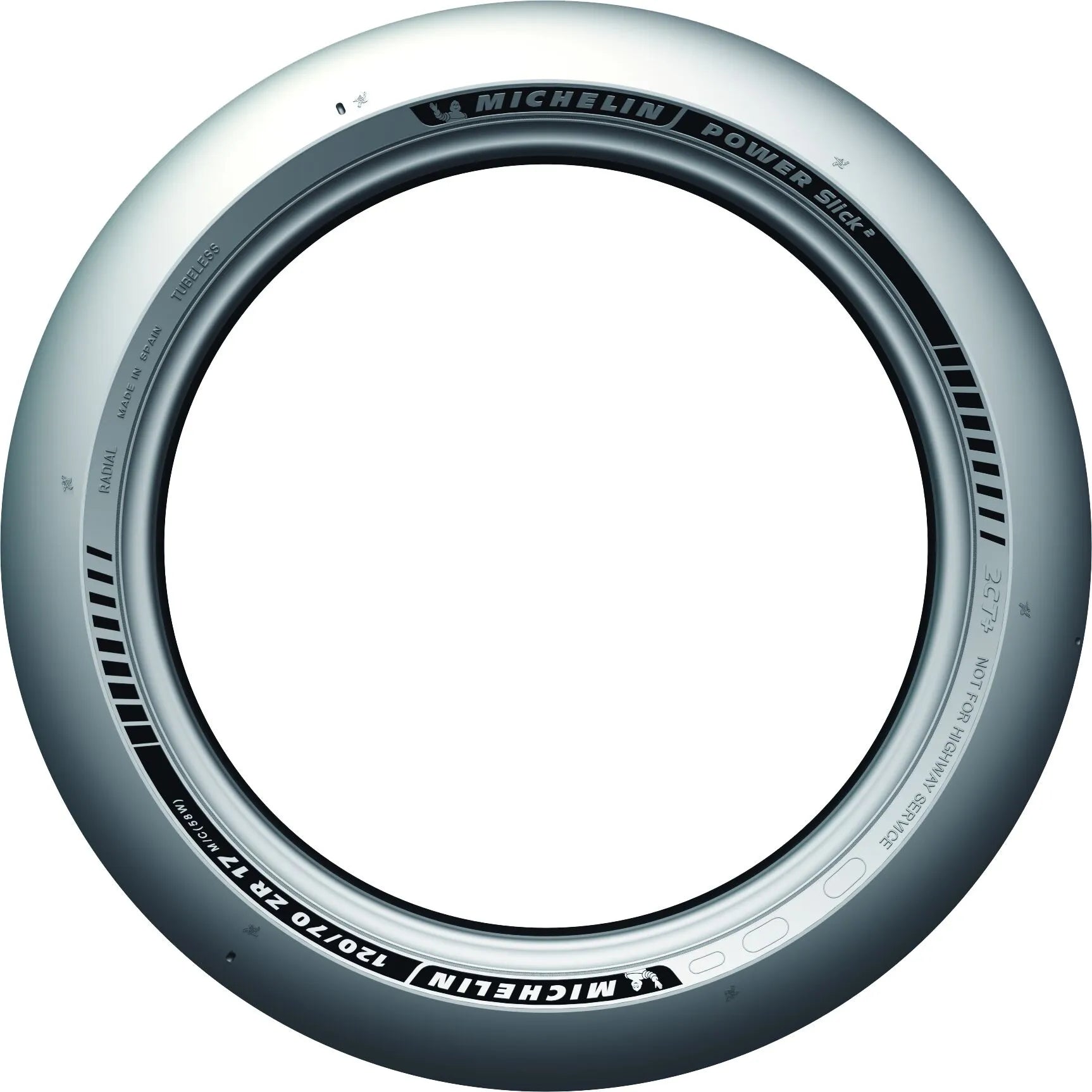Michelin Power Slick 2 Tire - 200/55zr17 Rear