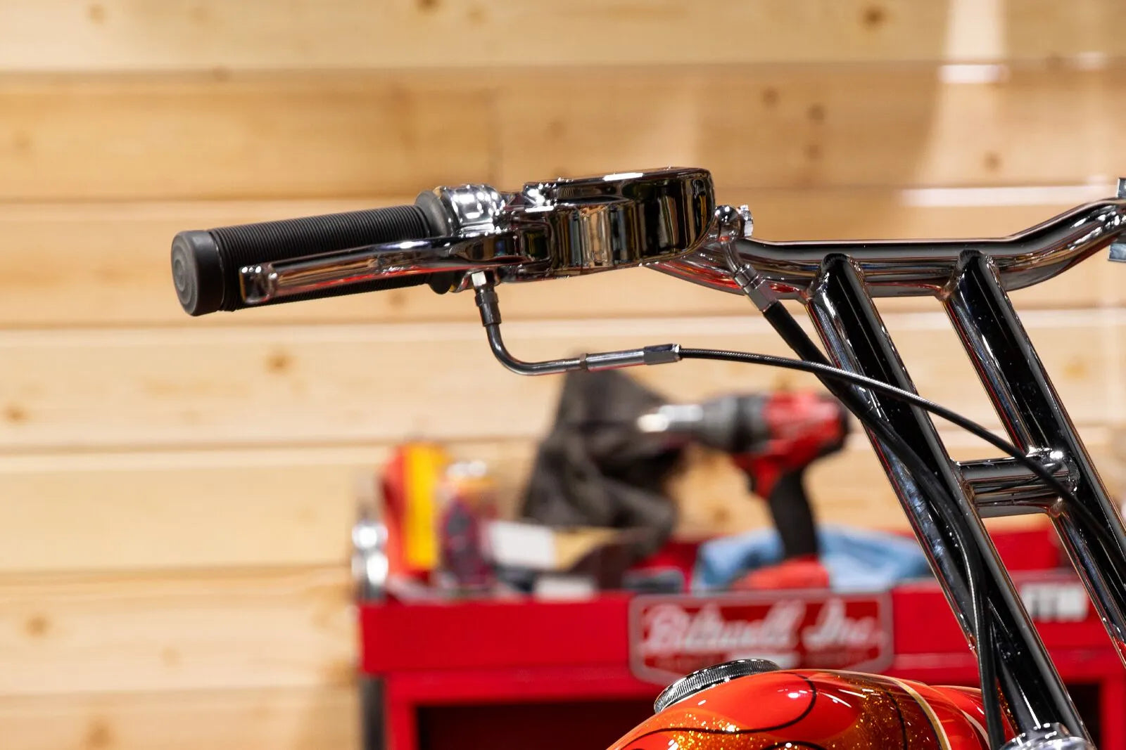 Biltwell Kung Fu Grips - Black, 1-inch