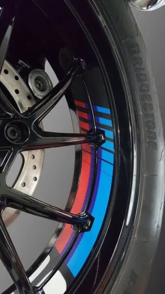 Uniracing Rim Decal For Bmw Wheels (Black)