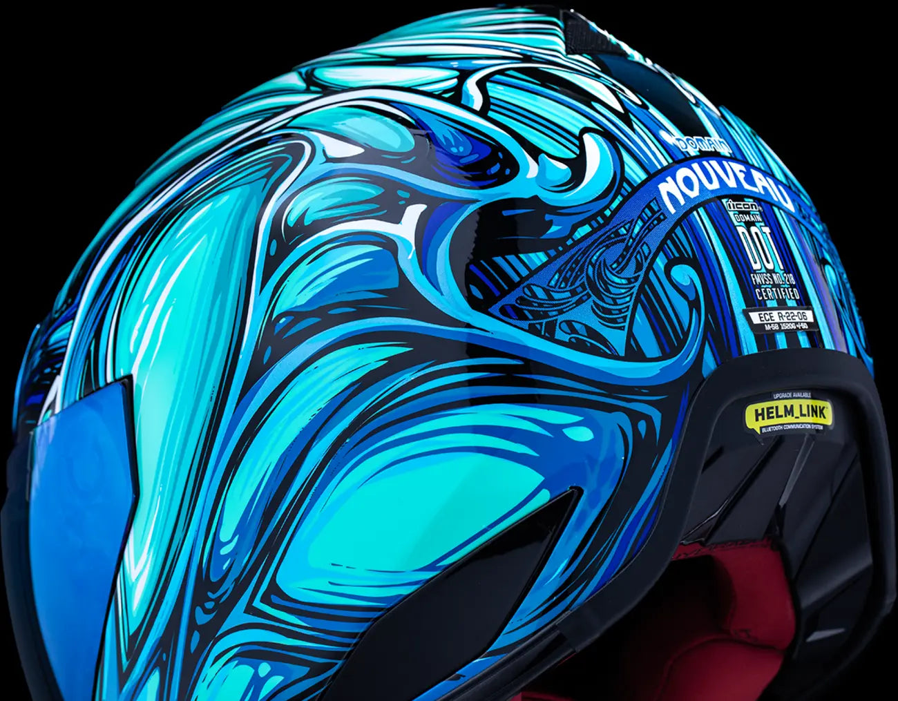 Icon Domain Nouveau Helmet - Full-face Frp Composite