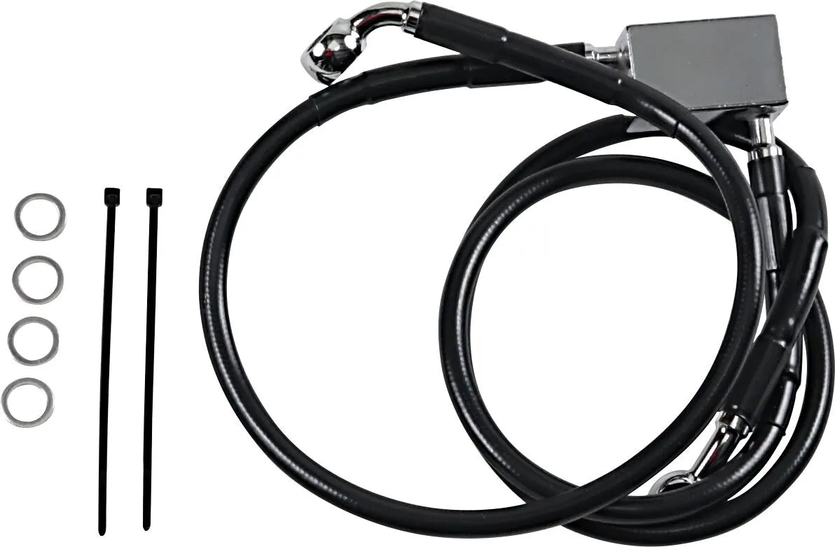 Drag Specialties Bremse slange sæt til bag - 33.5"