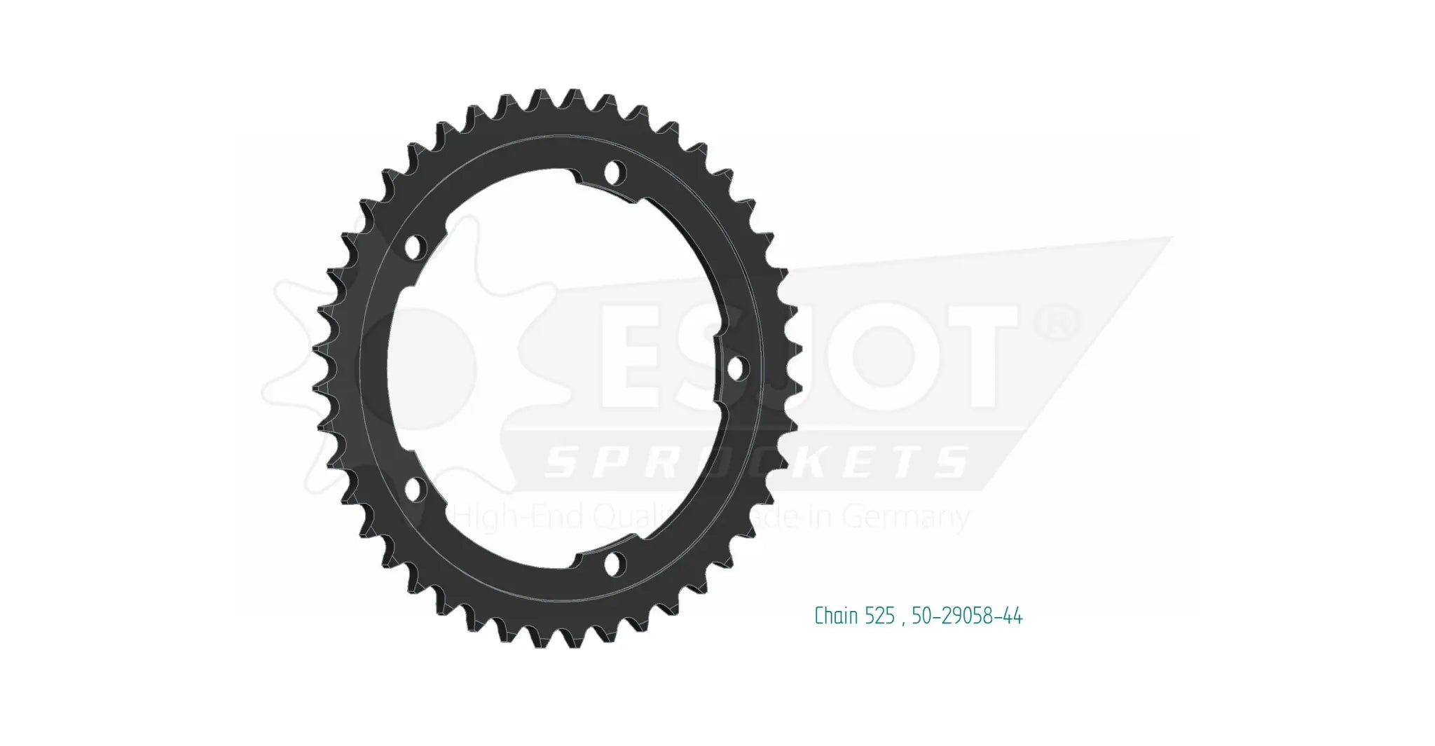 Esjot 525 Rear Sprocket - High-quality Steel