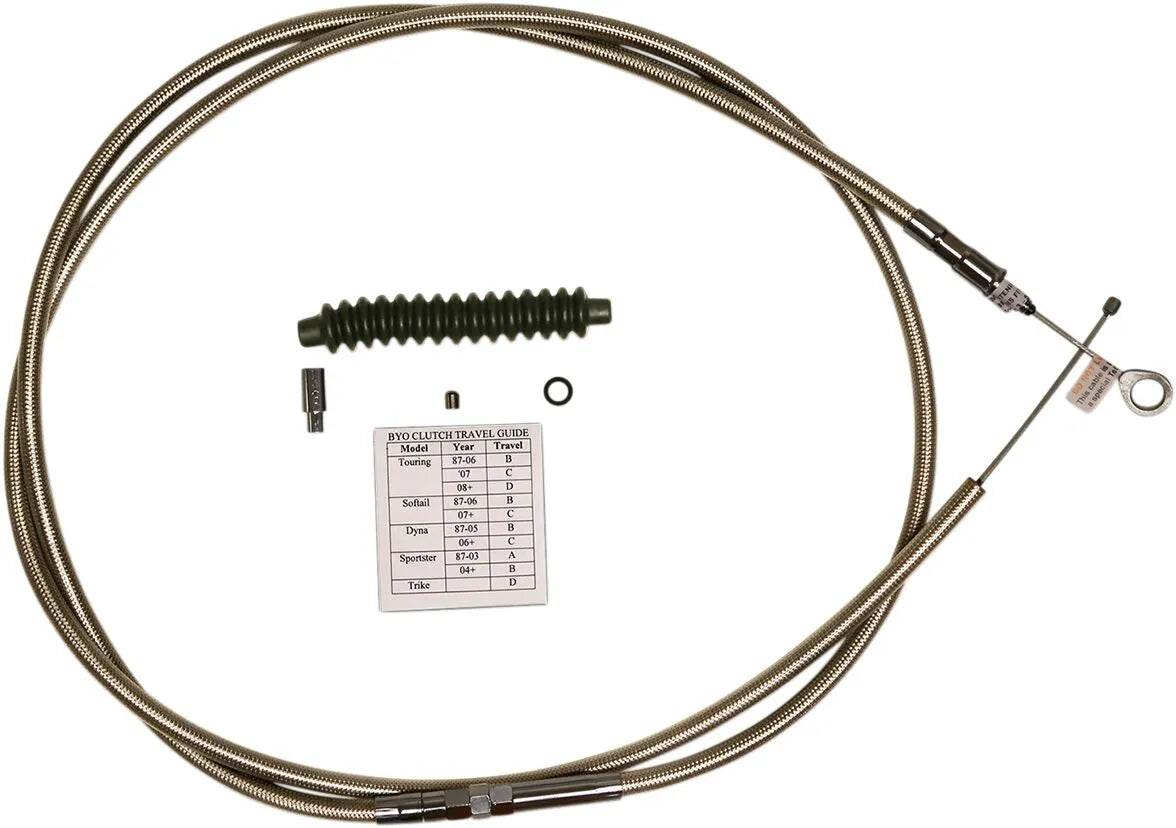 Magnum Shielding Byo Koblingsslange Kit Til 1987+ Harley Modeller