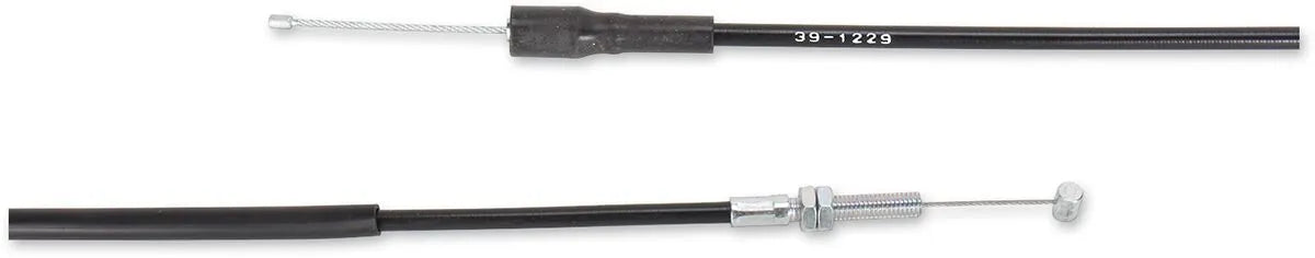 MOOSE OFFROAD HARD-PARTS Black Vinyl Throttle Cable