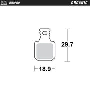 Moto-Master Organic Brake Pad Kit for Magura MT5/MT7