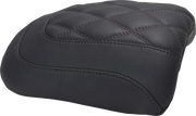 Mustang Padded Passenger Seat Cowl - 9" Width - For Harley Davidson