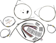 Burly Brand Control Kit for Early Touring Bikes with Bagger Bars