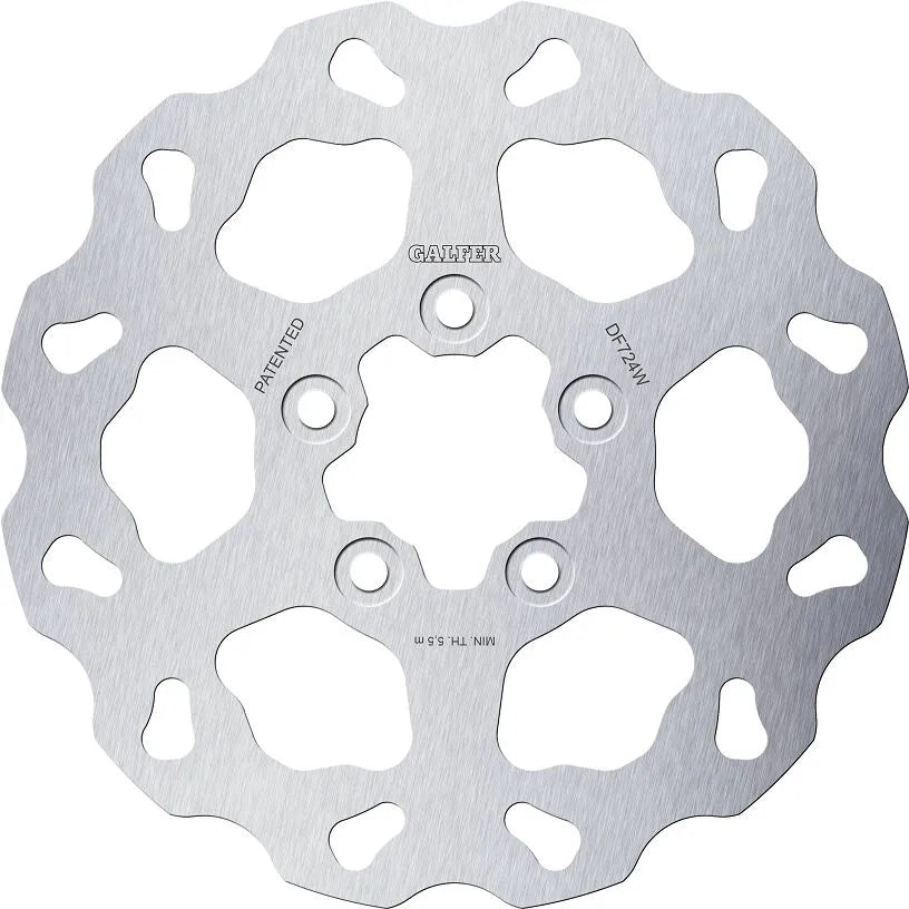 Galfer Wave Brake Rotor For Motorcycles - Rear