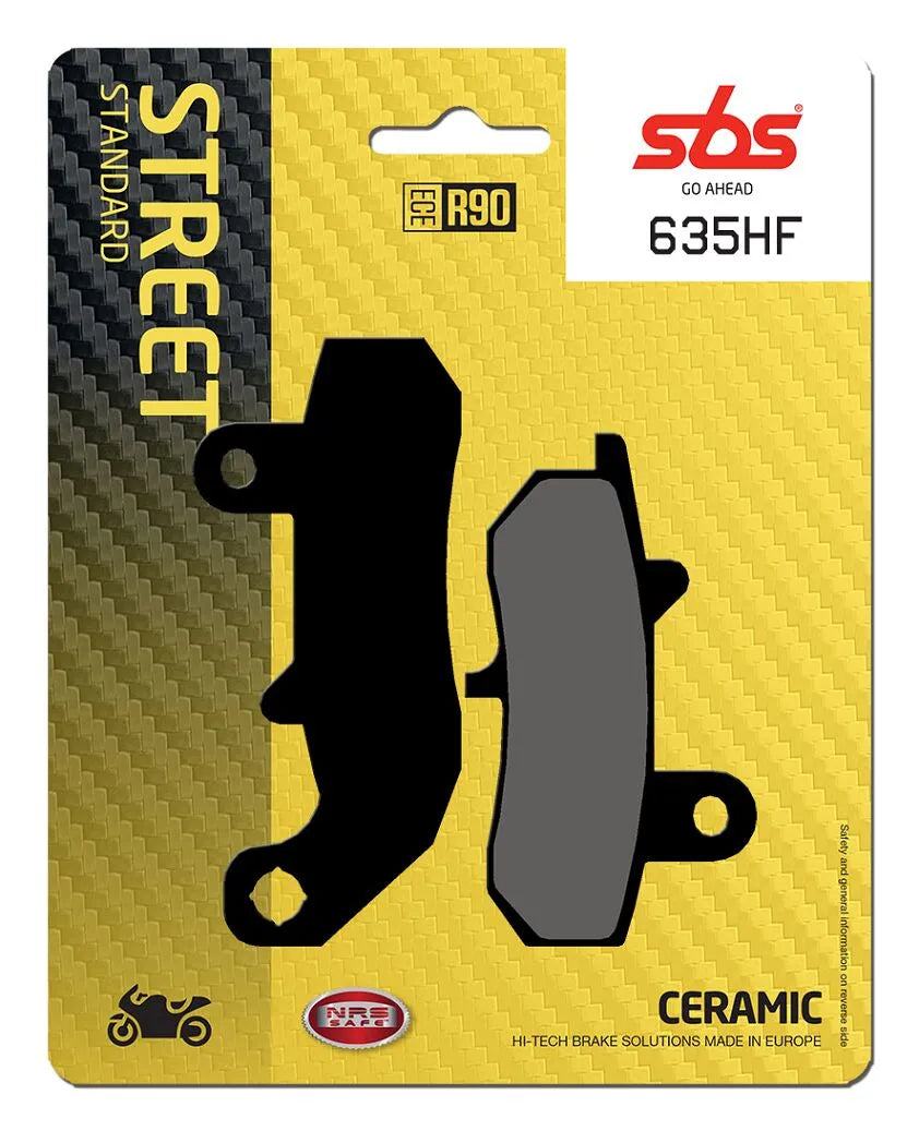 SBS HF Street Keramiske Bremseklodser - OE Udskiftning - Bag