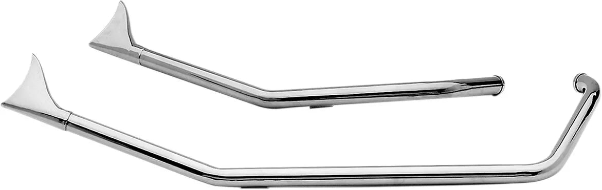 Paughco 1-3/4" Upsweep Fishtail Drag Pipes