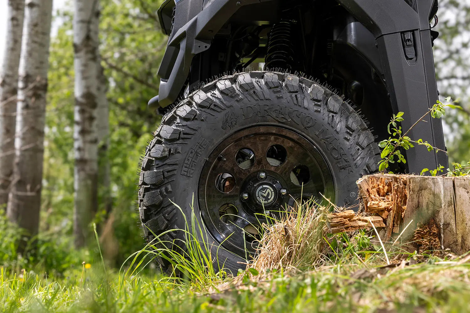 Moose Offroad 12" Black Gloss Wheel