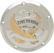 Drag Specialties Live To Ride Derby Cover