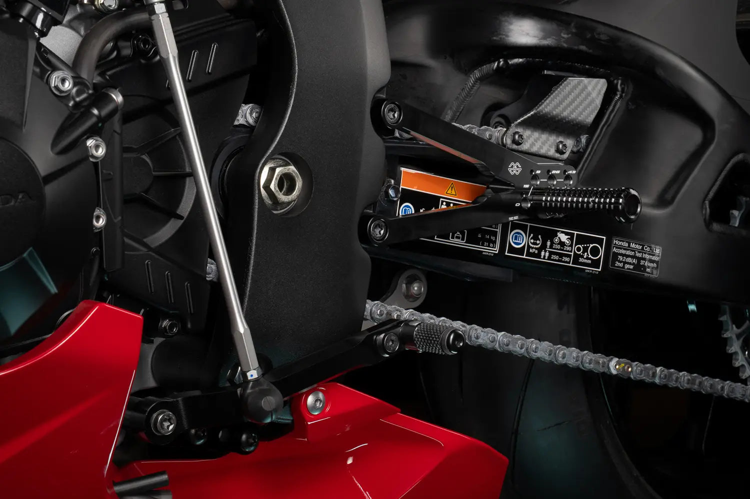 Gilles Tooling FXR Fixed Rearset Kit