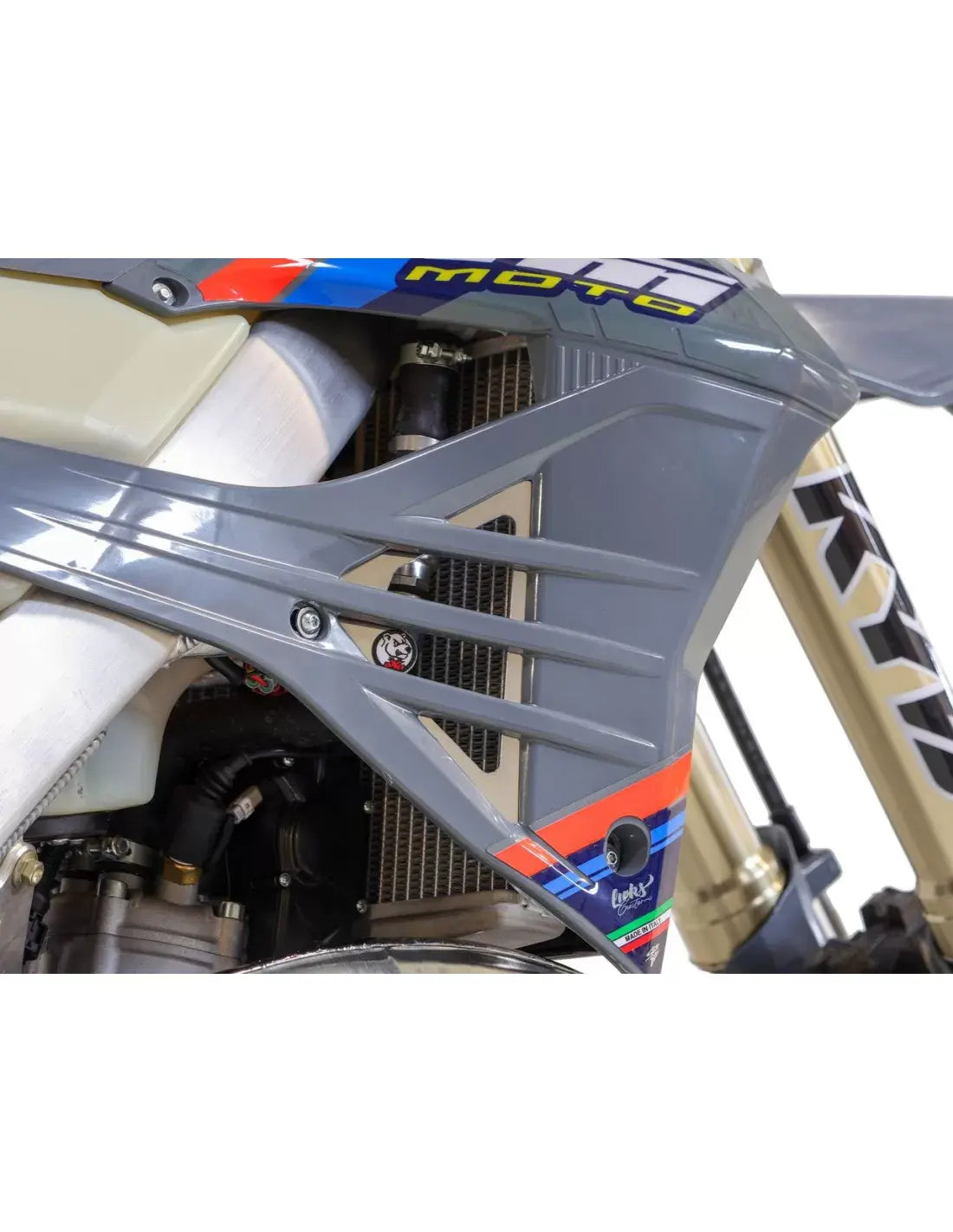 Axp Racing XTREM Radiator Guards Black for TM EN250/300ES Fi