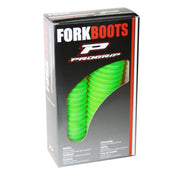 Pro Grip Fork Boots For Off-road Motorcycles - Green