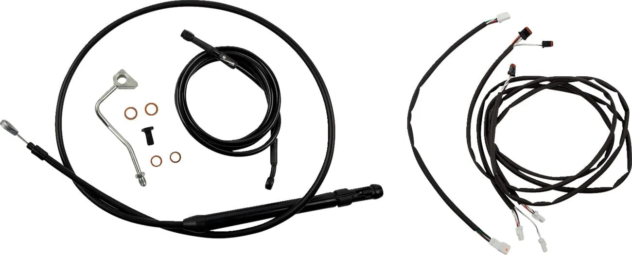 Burly Brand Touring Model Kontrol Kit Til 2" Risers