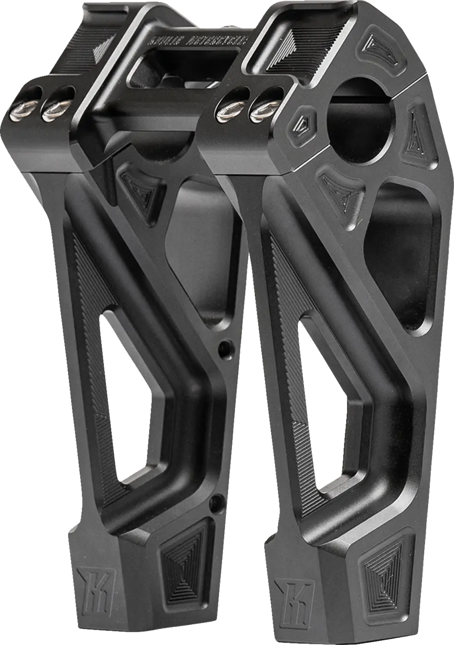 Kodlin USA Fastback Risers 6" Black