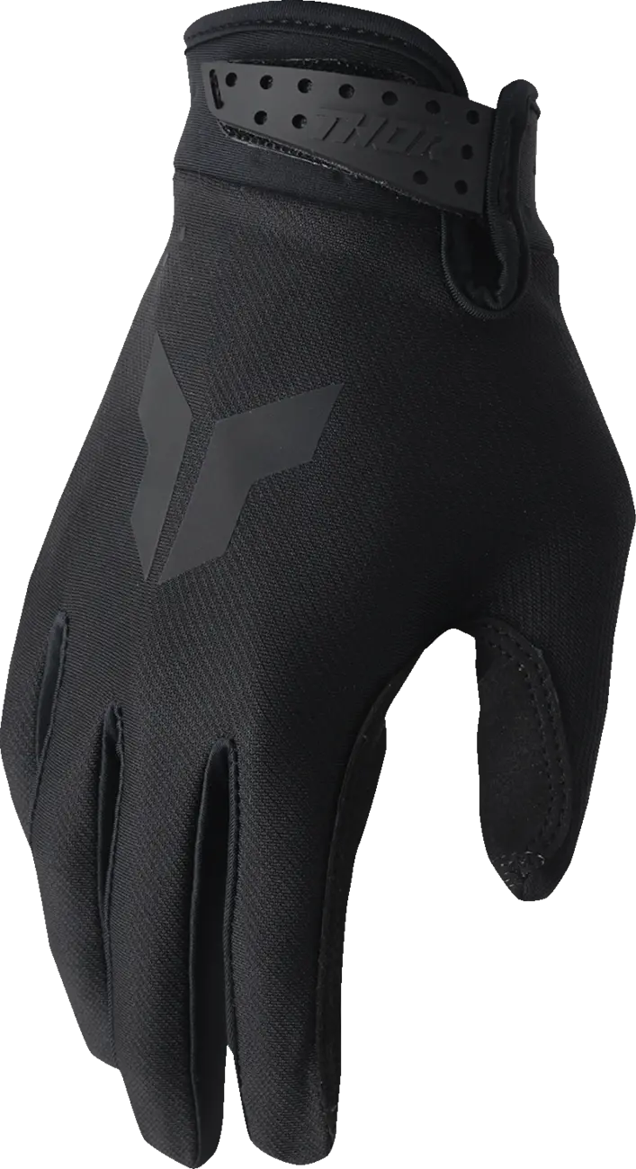 Thor Youth Launchmode Split Gloves - Black