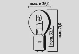 Flosser 12v 25/25w Replacement Bulb
