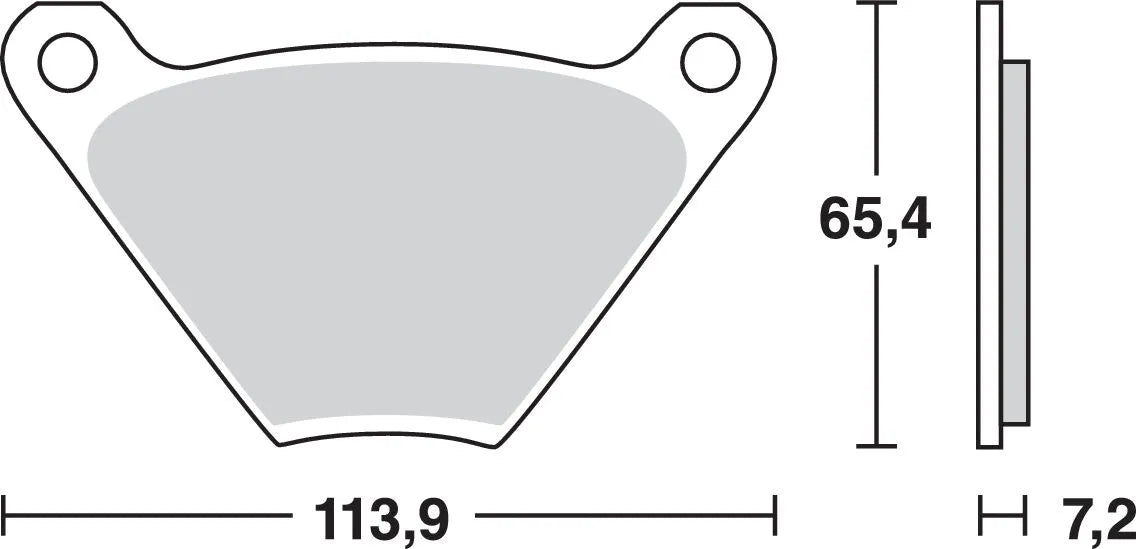 Trw All Round Sintered Metal Brake Pads - Front & Rear