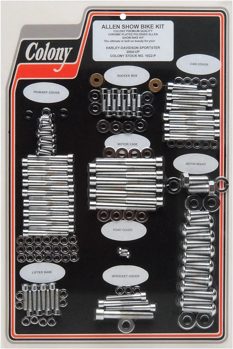 Colony Complete Motor Bolt Kit
