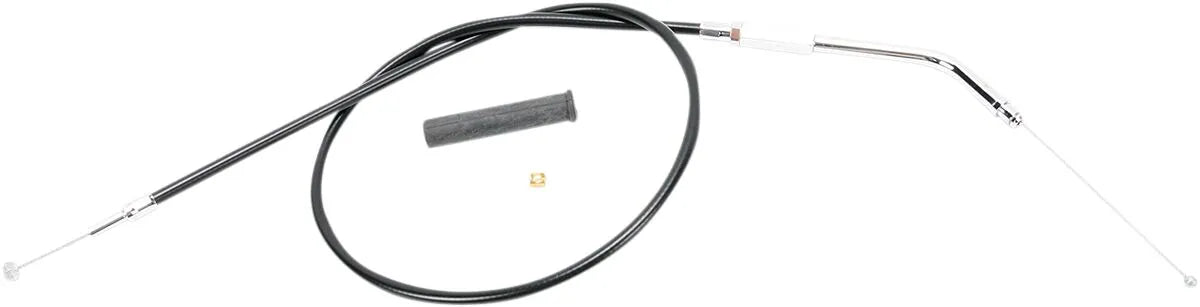 DRAG SPECIALTIES Black Vinyl Throttle Cable 31-3/4" Housing