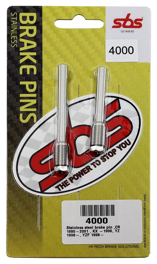 Sbs Brake Pad Pins For Mx And Enduro Bikes