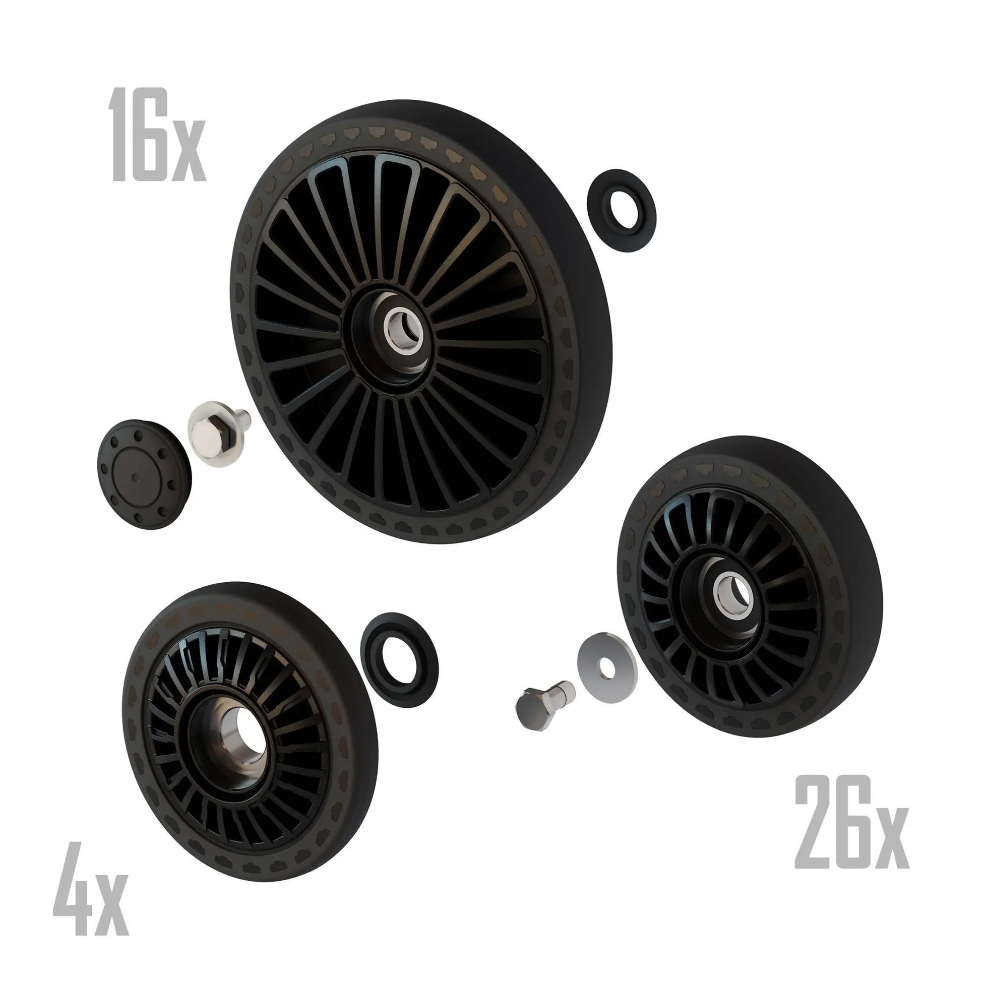 Camso X4S Wheel Kit for X4S Track Systems