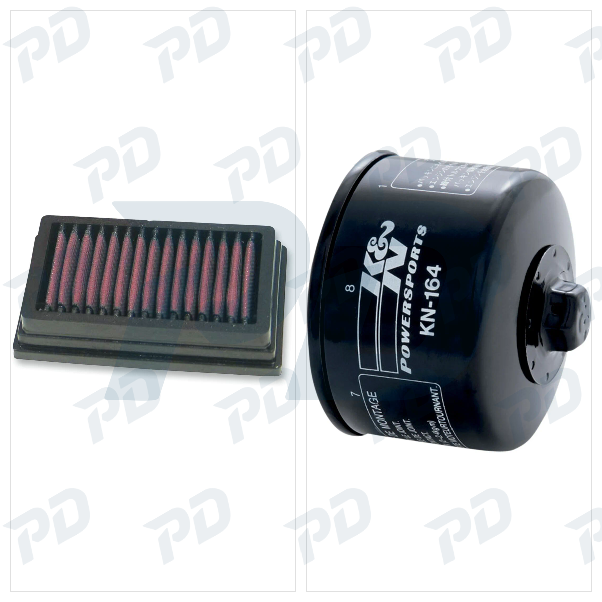 K & N Service Kit with Air Filter & Oil Filter for BMW R 1200 GS 2004-2013