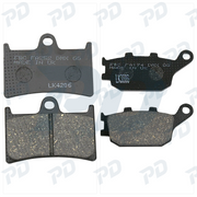 EBC Organic Brake Pads Kit for Yamaha MT-07 2014-2026