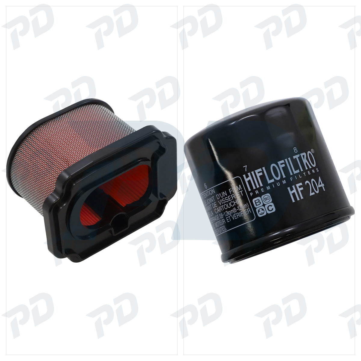 HIFLOFILTRO Service Kit with Air Filter & Oil Filter for Yamaha XTZ 700 2023-2025