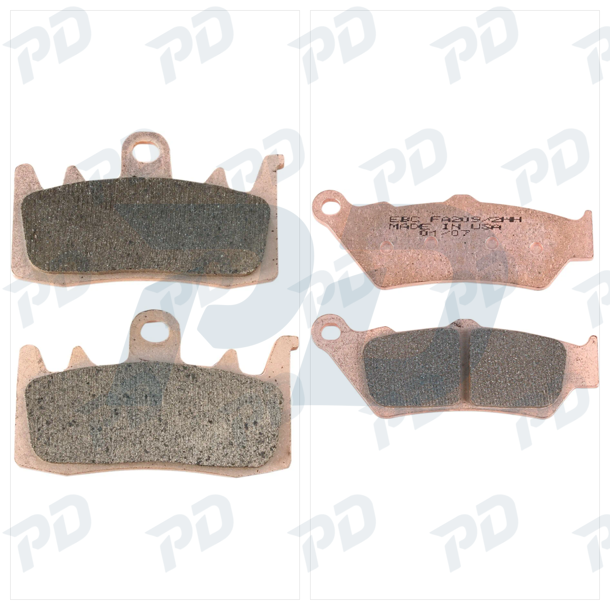 EBC Sintered Brake Pads Kit for BMW R 1200 GS 2013-2019