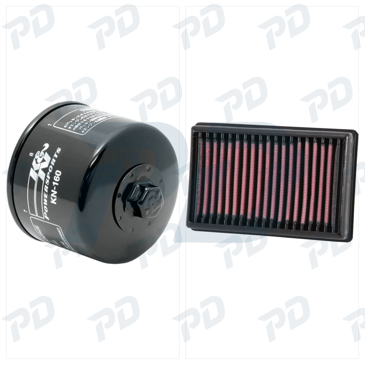 K & N Service Kit with Oil Filter & Air Filter for BMW R 1200 GS 2013-2019