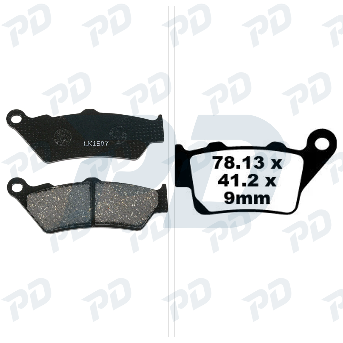 EBC Organic Brake Pads Kit for Honda CB 500 1997-2003