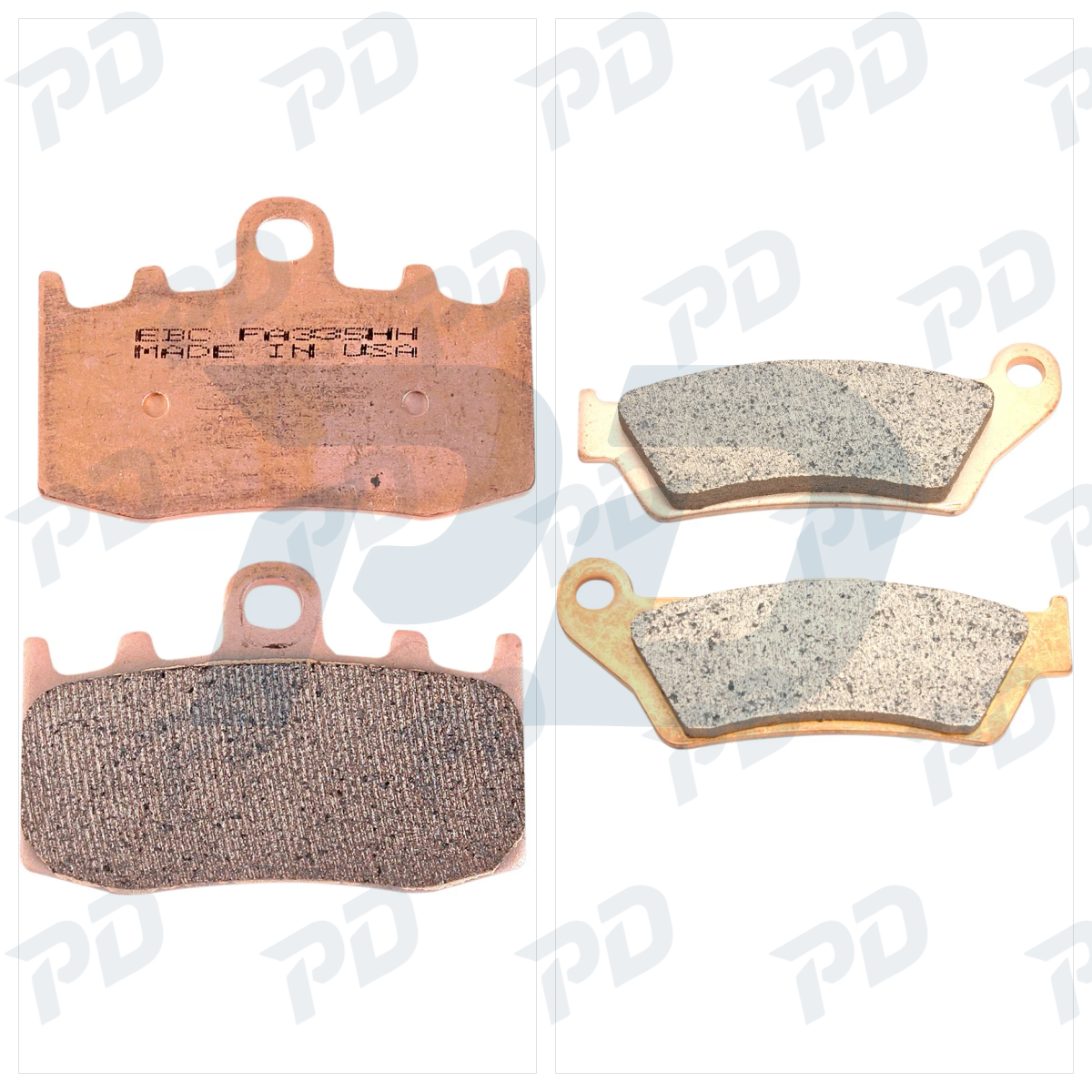 EBC Sintered Brake Pads Kit for BMW R 1200 GS 2004-2013