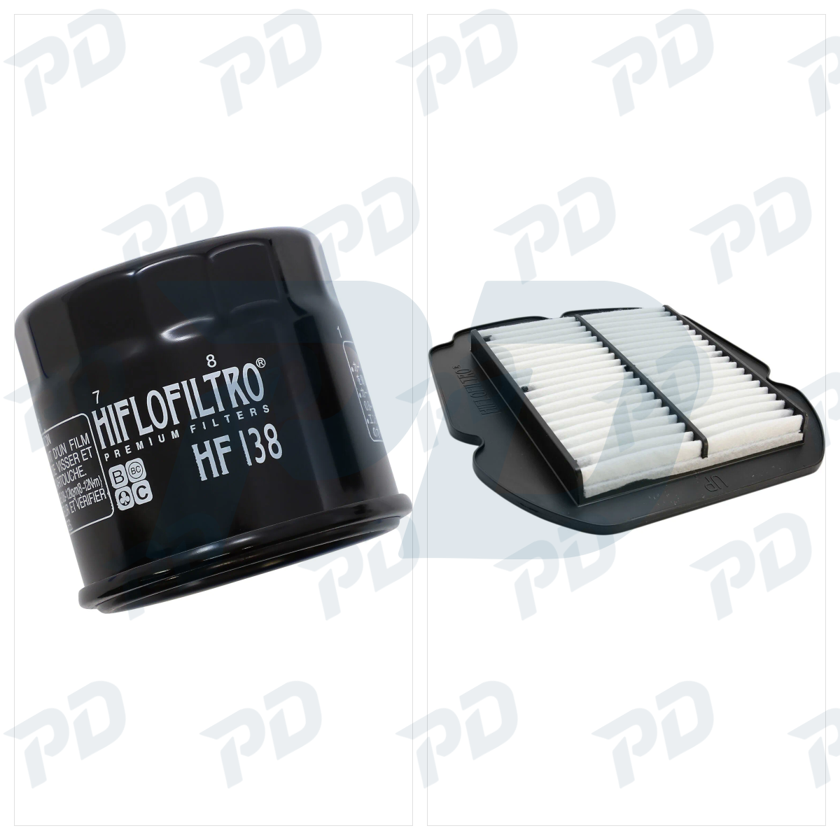 HIFLOFILTRO Service Kit with Oil Filter & Air Filter for Suzuki SV 650 2016-2024