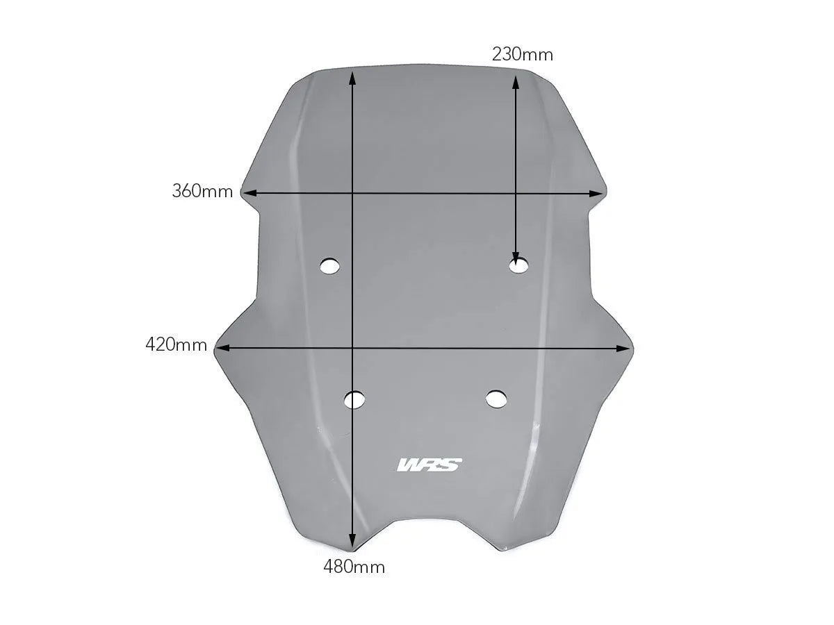 Wrs Scooter Windscreen - Enhanced Riding Comfort