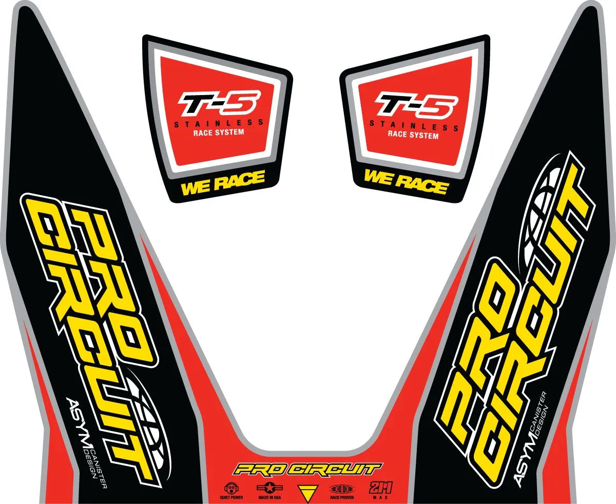 Pro Circuit Udstødning Decal