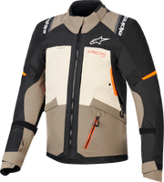 Alpinestars Andes V4 Drystar® All Weather Jacket - Black/Brown/Orange/White