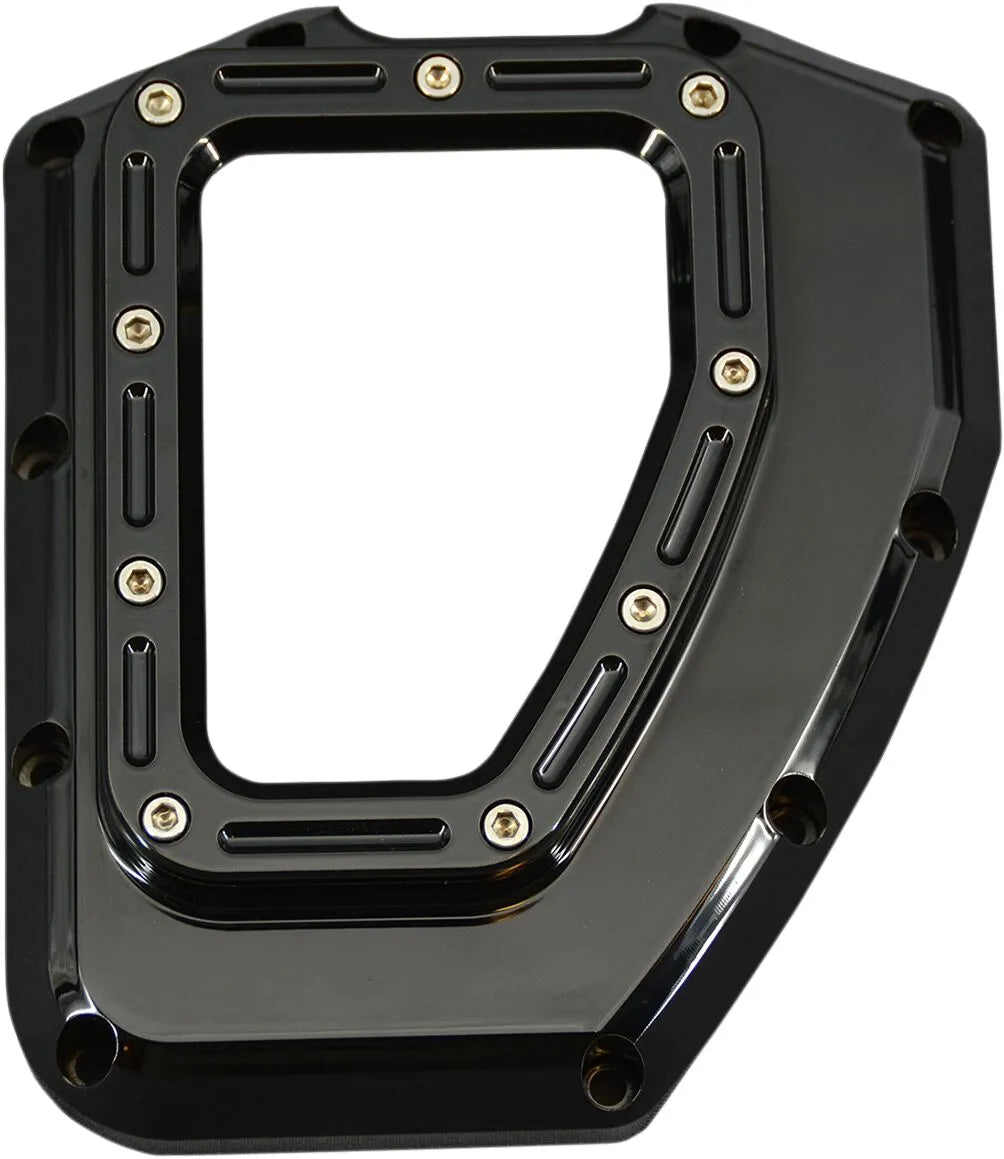 Trask Assault Series Cam Cover - Transparent Engine View