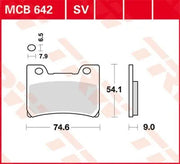 Trw Sv Series Sintered Brake Pads - Front