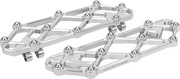 Arlen Ness Diamond Floorboards - Chrome
