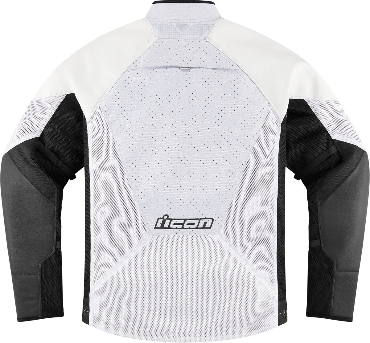 Icon Mesh Af™ Leather Jacket - Black/White