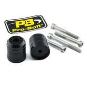 Pro Bolt Aluminum Bar Ends - Black